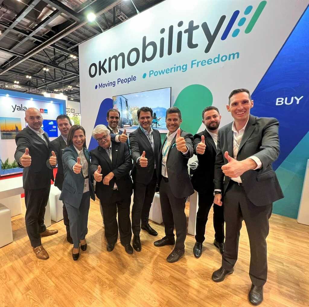 The OK Mobility stand at WTM London was a great success! News OK