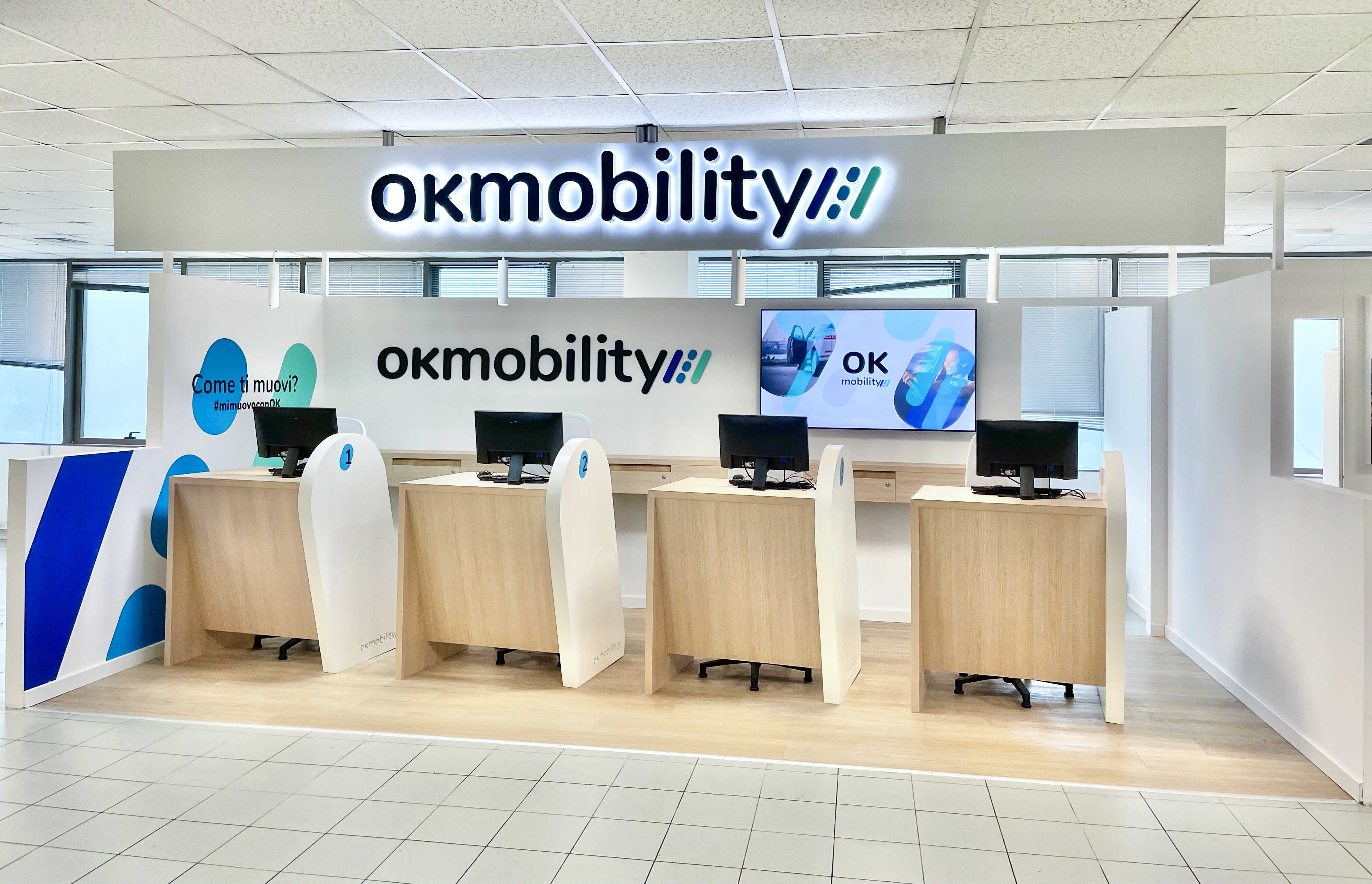 OK Mobility now operates inside Rome’s Fiumicino airport News OK