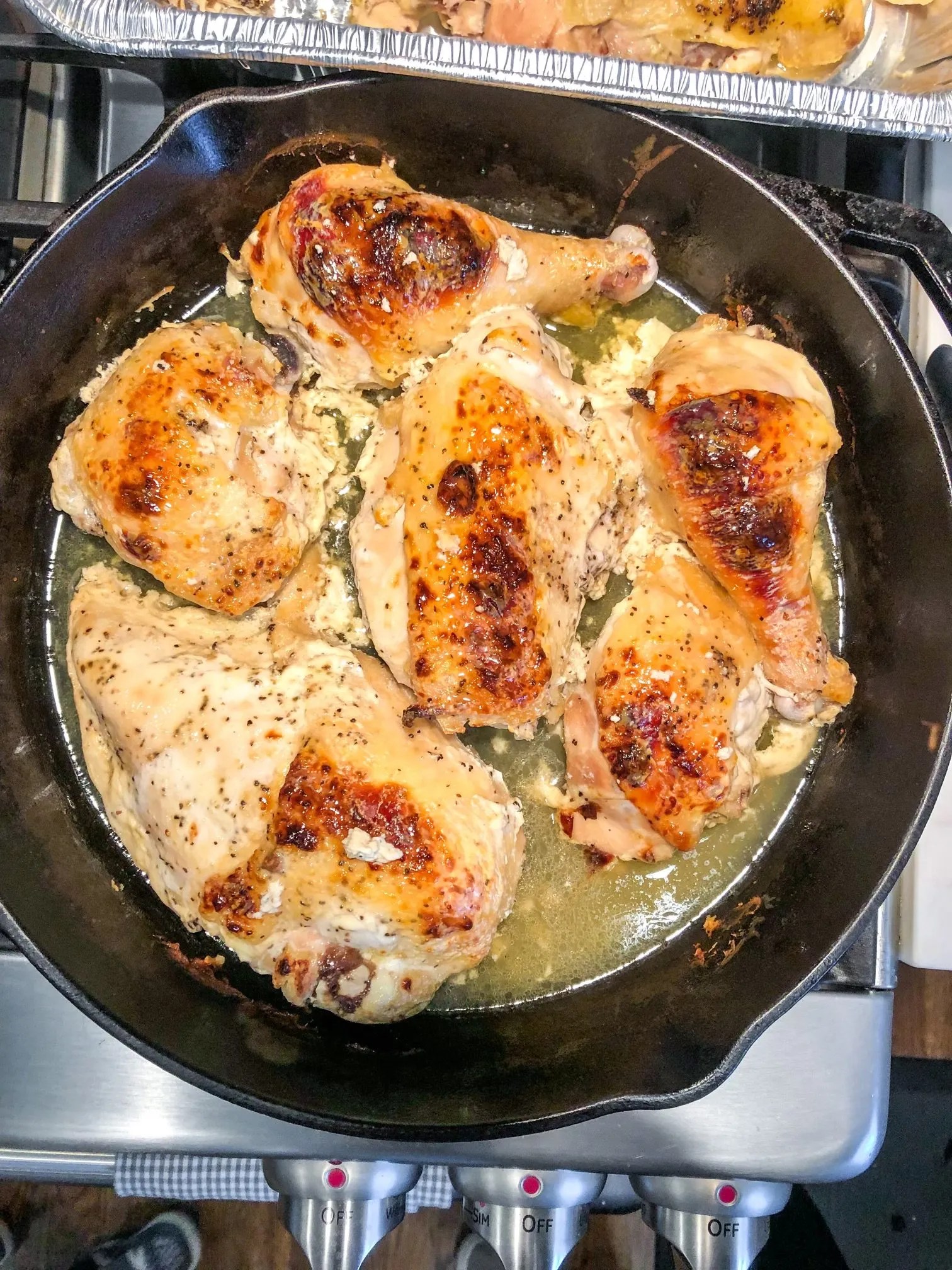 Buttermilk Roasted Chicken YUM! Thank You Samin Nasrot