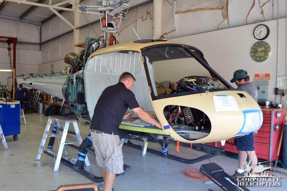 Helicopter maintenance, repair & parts