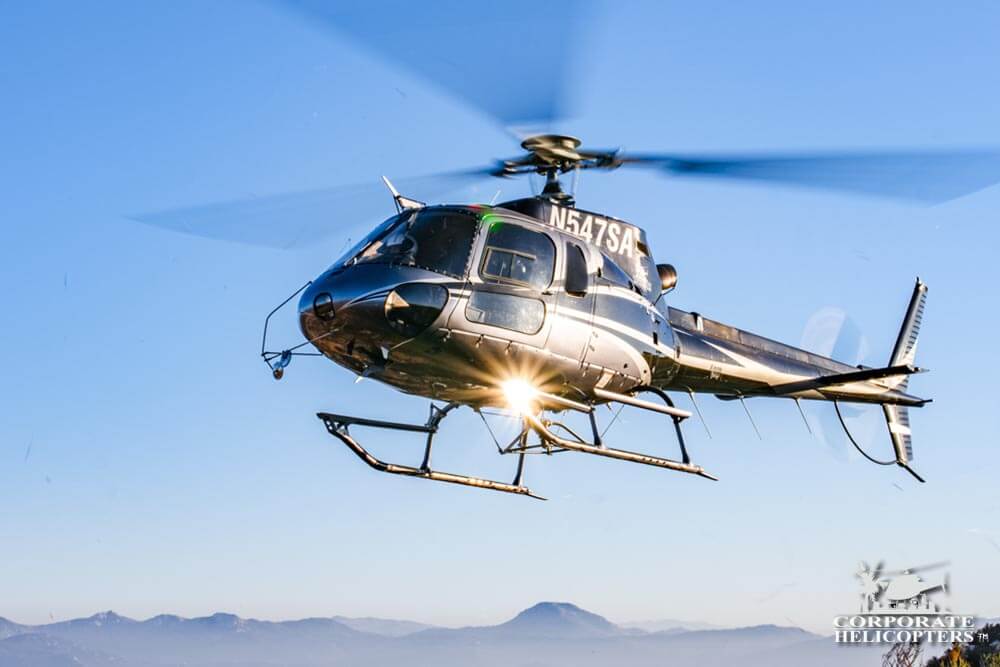 Remote Transport to El Cajon Mountain Corporate Helicopters