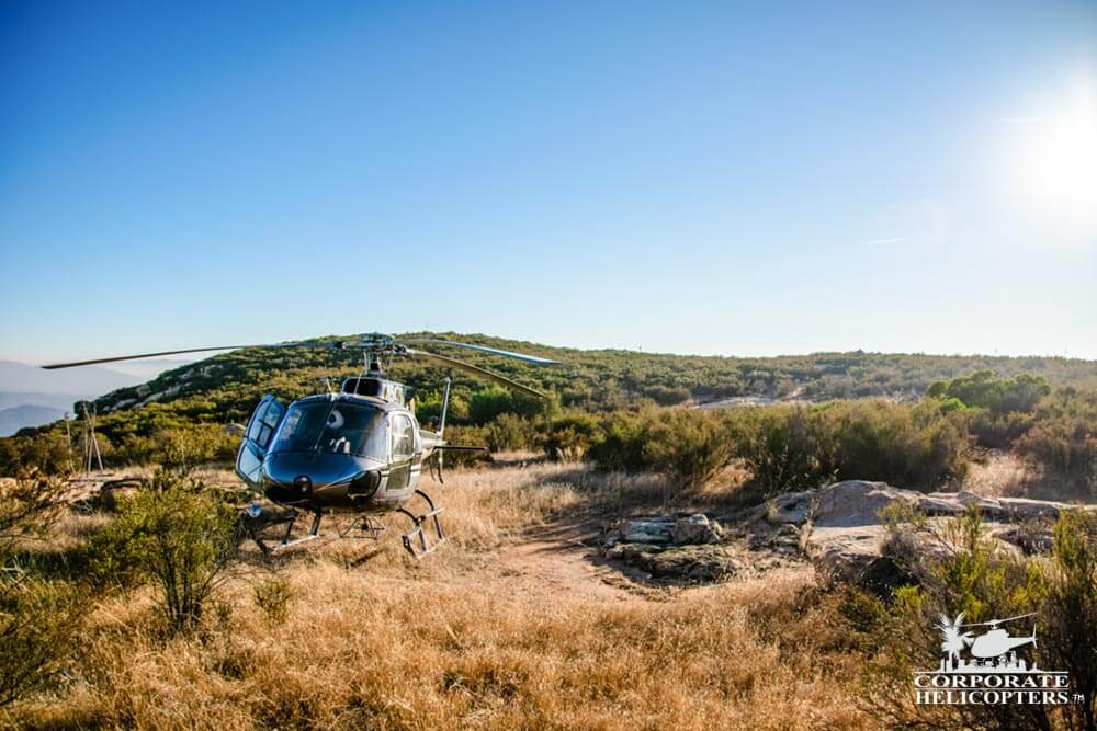 Remote Transport to El Cajon Mountain Corporate Helicopters