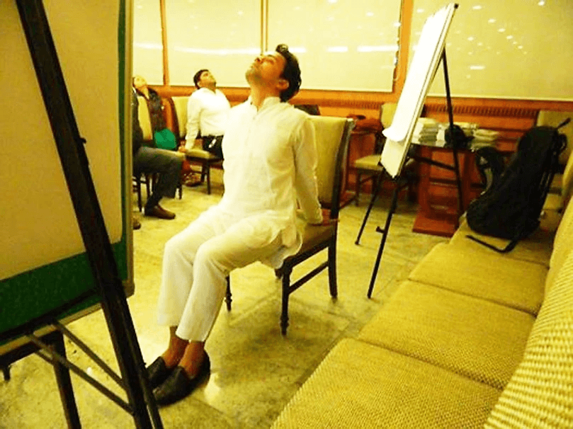 Chair Yoga Corporate Yoga