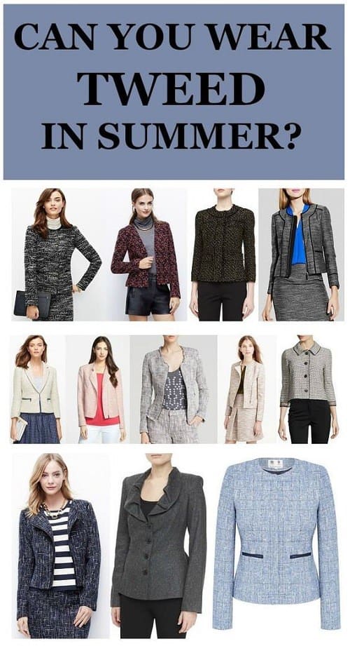 Summer Tweed, Winter Tweed What's the Difference?