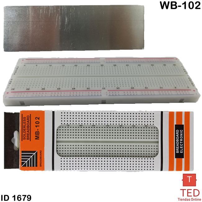 PROTOBOARD CON LAMINA WISH WB102 ID1679 CORPTED