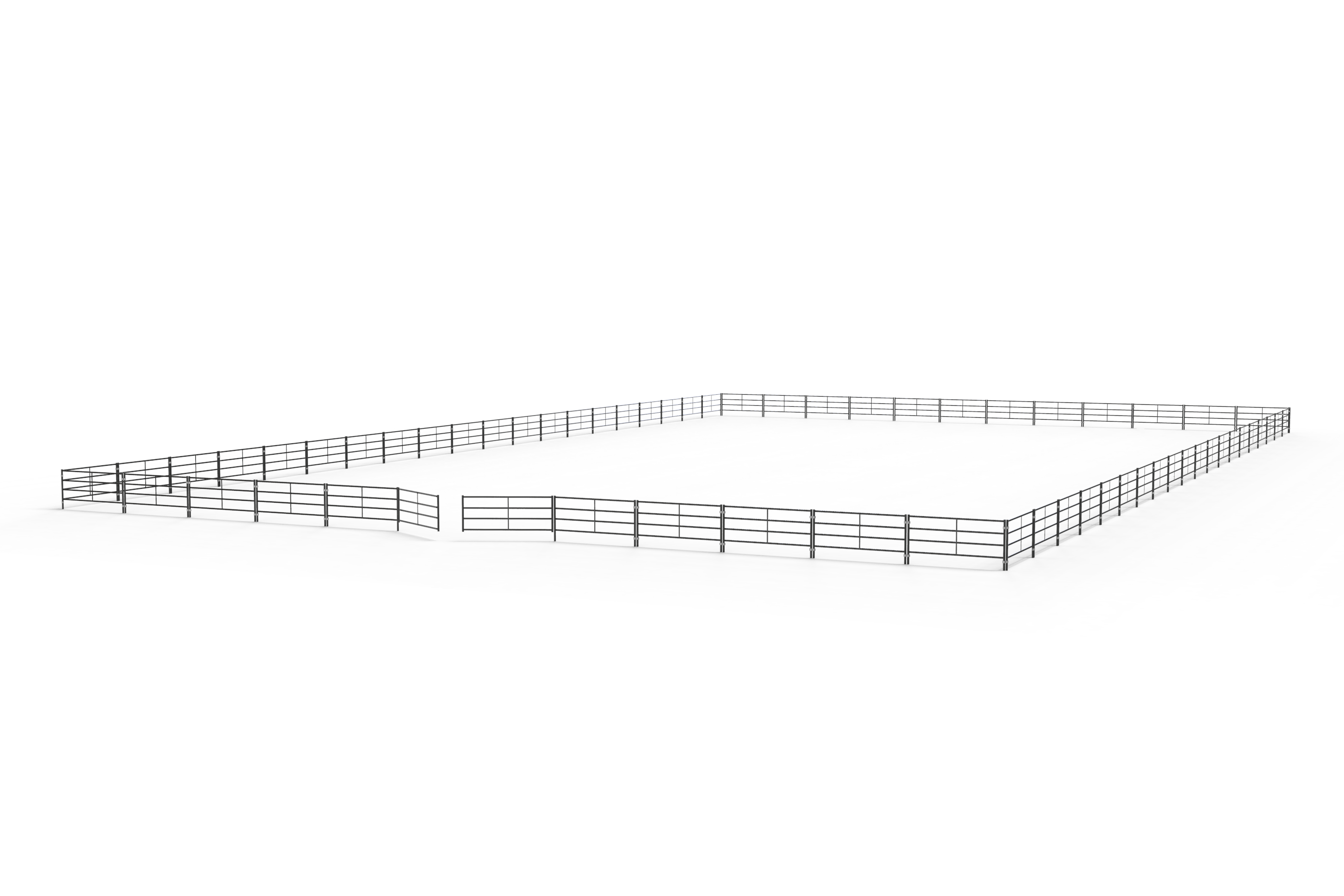 100 x 200 Riding Arena corral fence panels