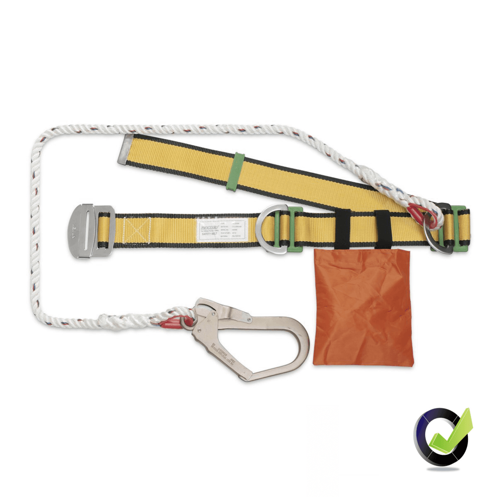 Fall Protection Lineman Half Body Safety Harness Belt Climbing Harness