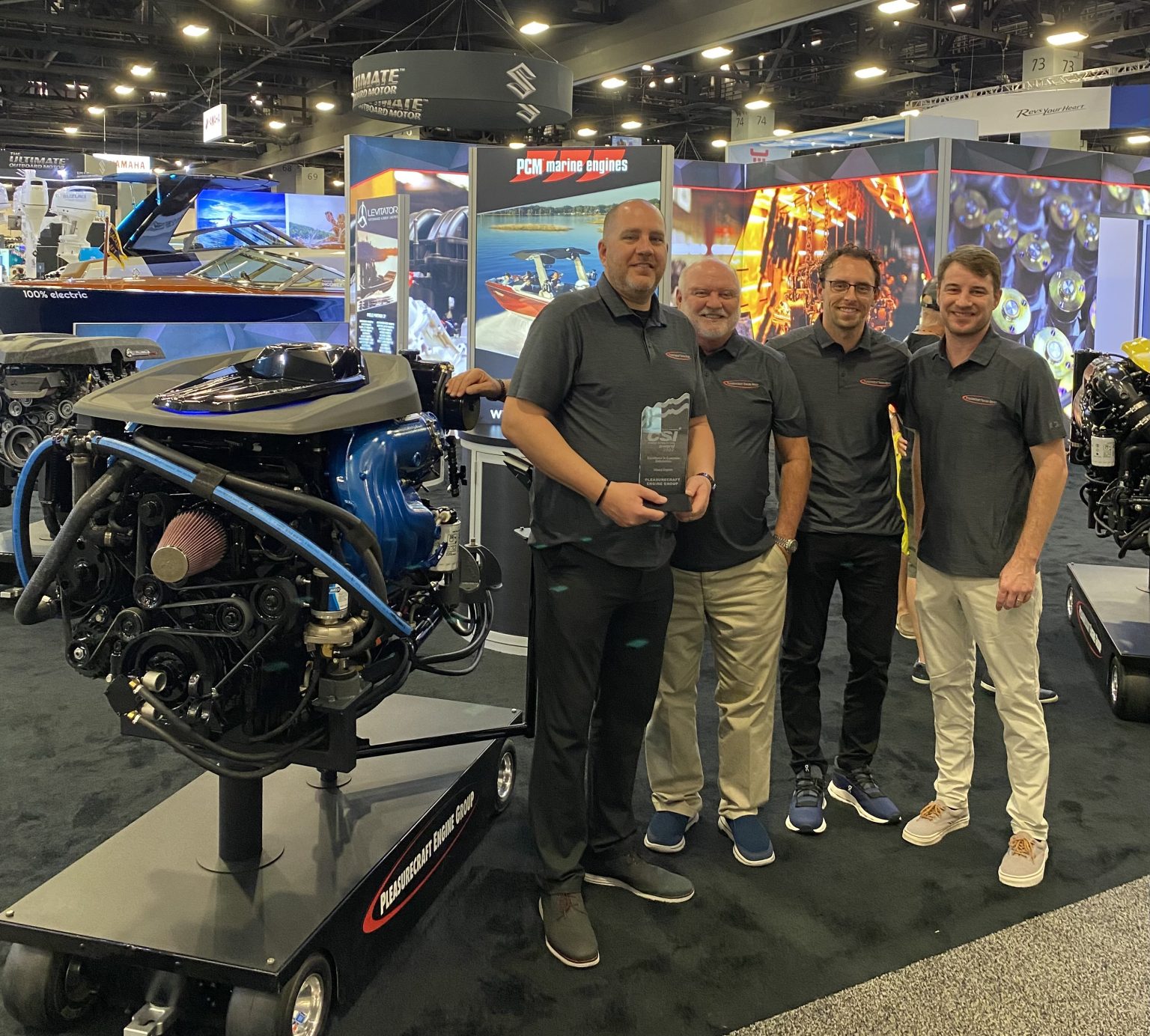 PLEASURECRAFT ENGINE GROUP AWARDED FOR EXCEPTIONAL CUSTOMER