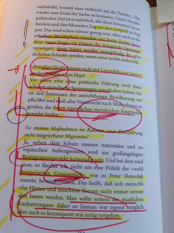Die meisten Zitate stammen von AfDPolitikern einige sind unbelegt