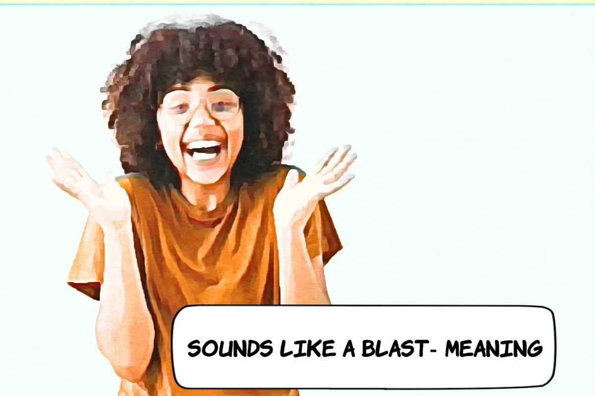 Sounds Like a Blast Meaning