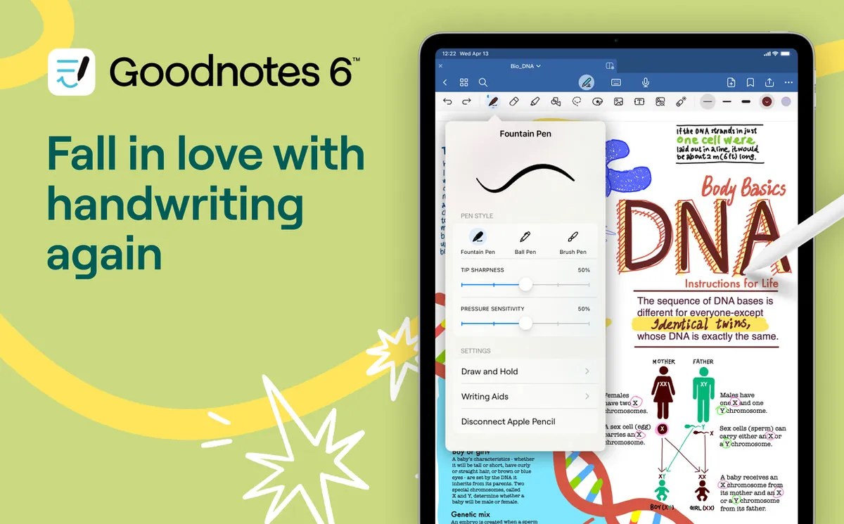 ｢GoodNotes 6｣ 配信開始。AI機能を含む複数の新機能が実装、先代の ｢5｣ からのアップグレードには割引も用意