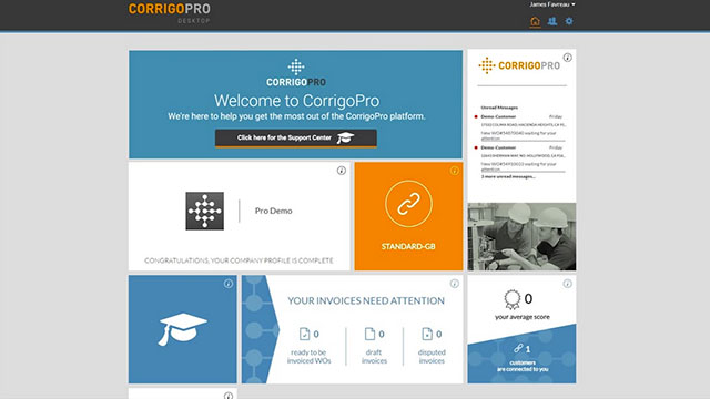 Corrigo Log In