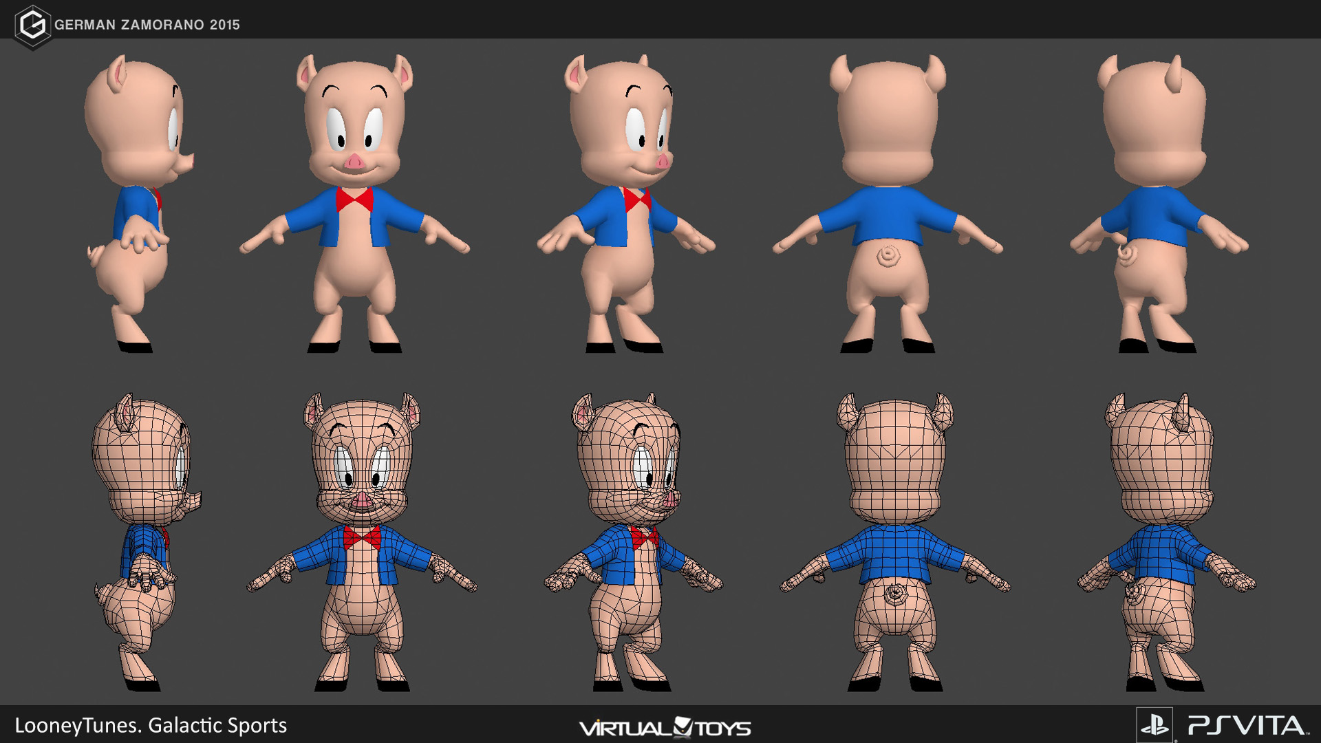 Model sheets + reference images Corso 3D