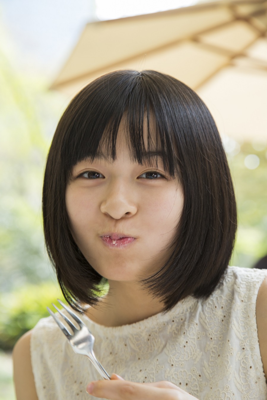 森七菜の髪型から丸顔に似合う小顔ヘア・NGヘアを検証！│小顔カット情報