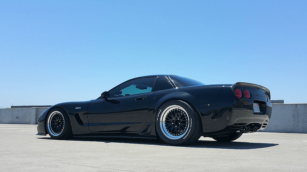 ZR Z06/FRC/Vert Flared Rear Fenders Corvette Creationz