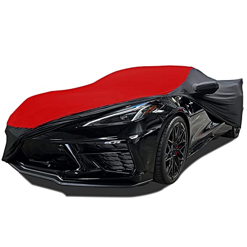 C8 Corvette Ultraguard Stretch Satin Indoor Car Cover Sport Series