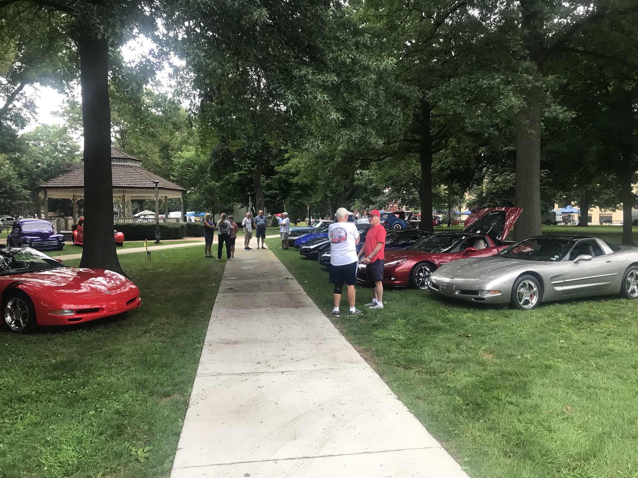 Beaver Car Cruise August 2022 Corvettes of PA