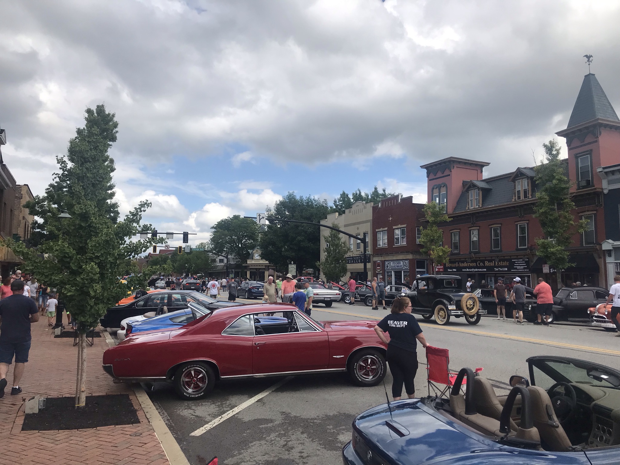 Beaver Car Cruise August 2022 Corvettes of PA
