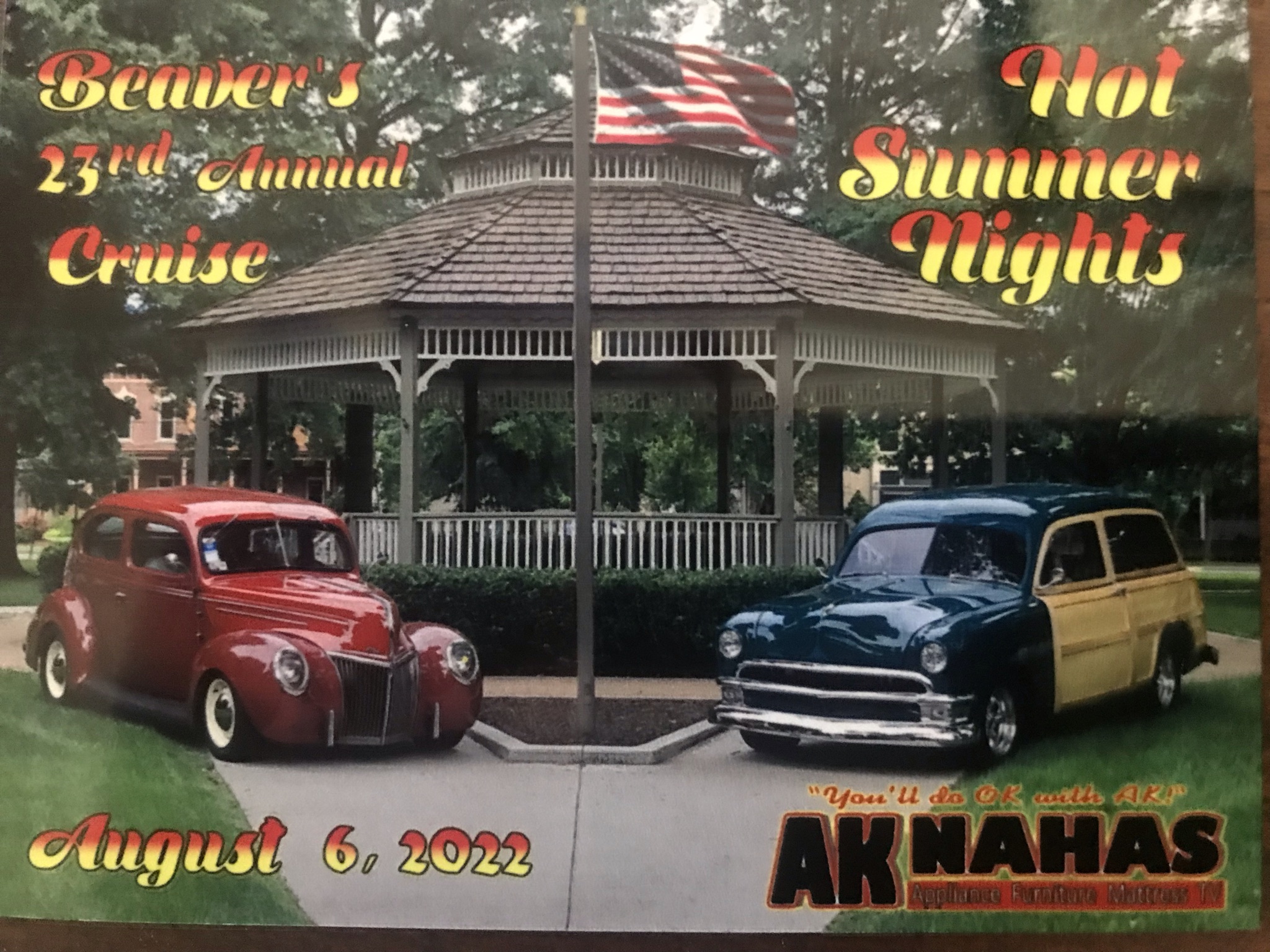 Beaver Car Cruise August 2022 Corvettes of PA