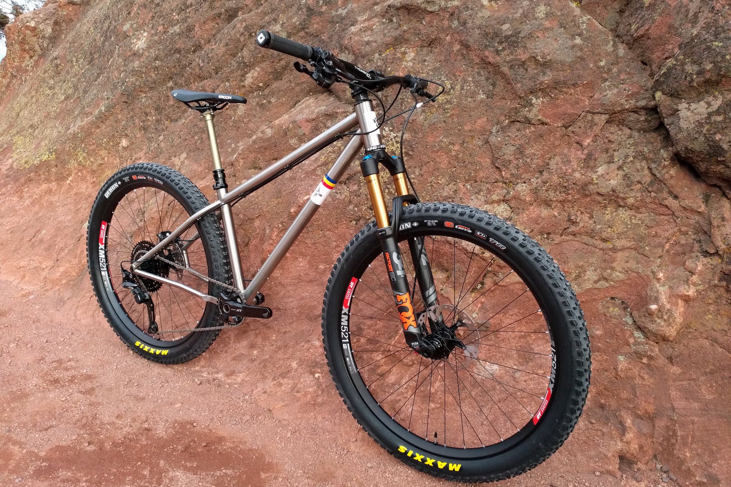 Corvid Cycles Custom Titanium Bicycles. Handmade in Colorado.