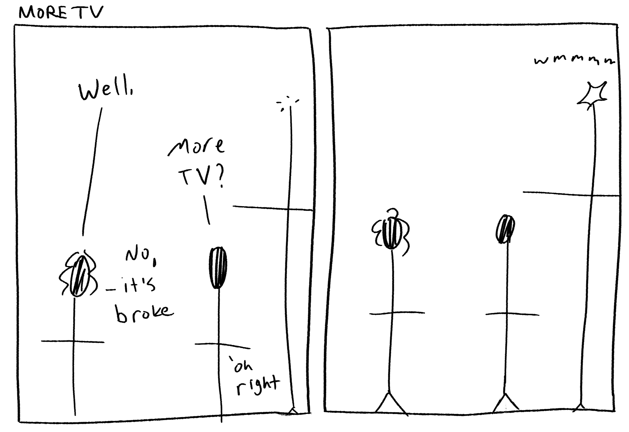 You could cut the tension with a... gosh what do you call those things?