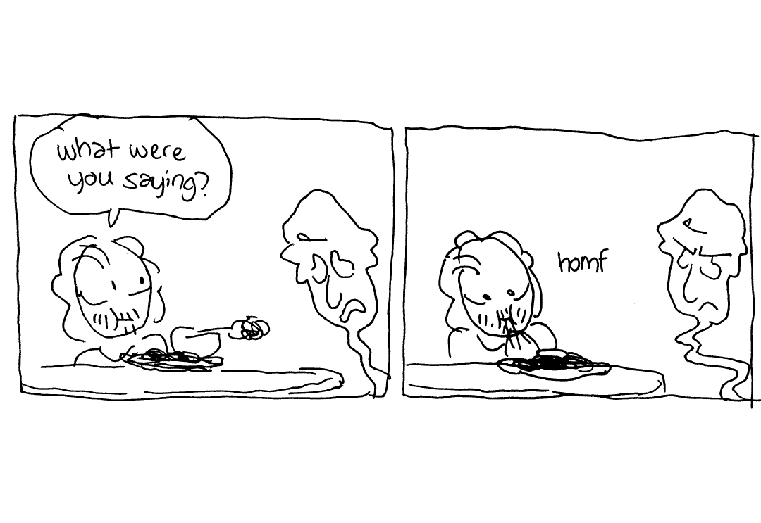make it snappy ghost I ain't got all day