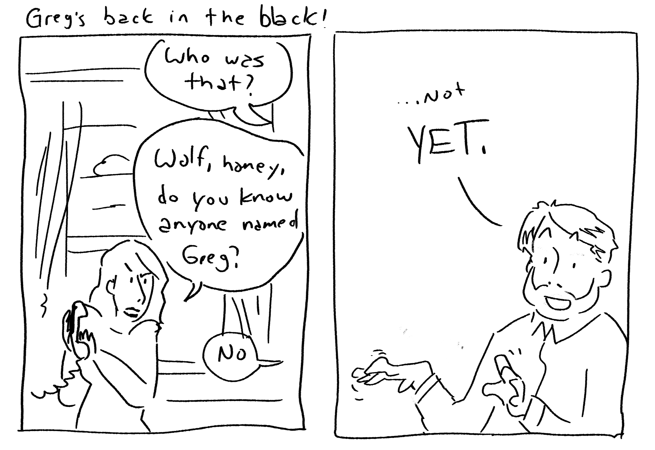Wolf likes to pretend he knows the future