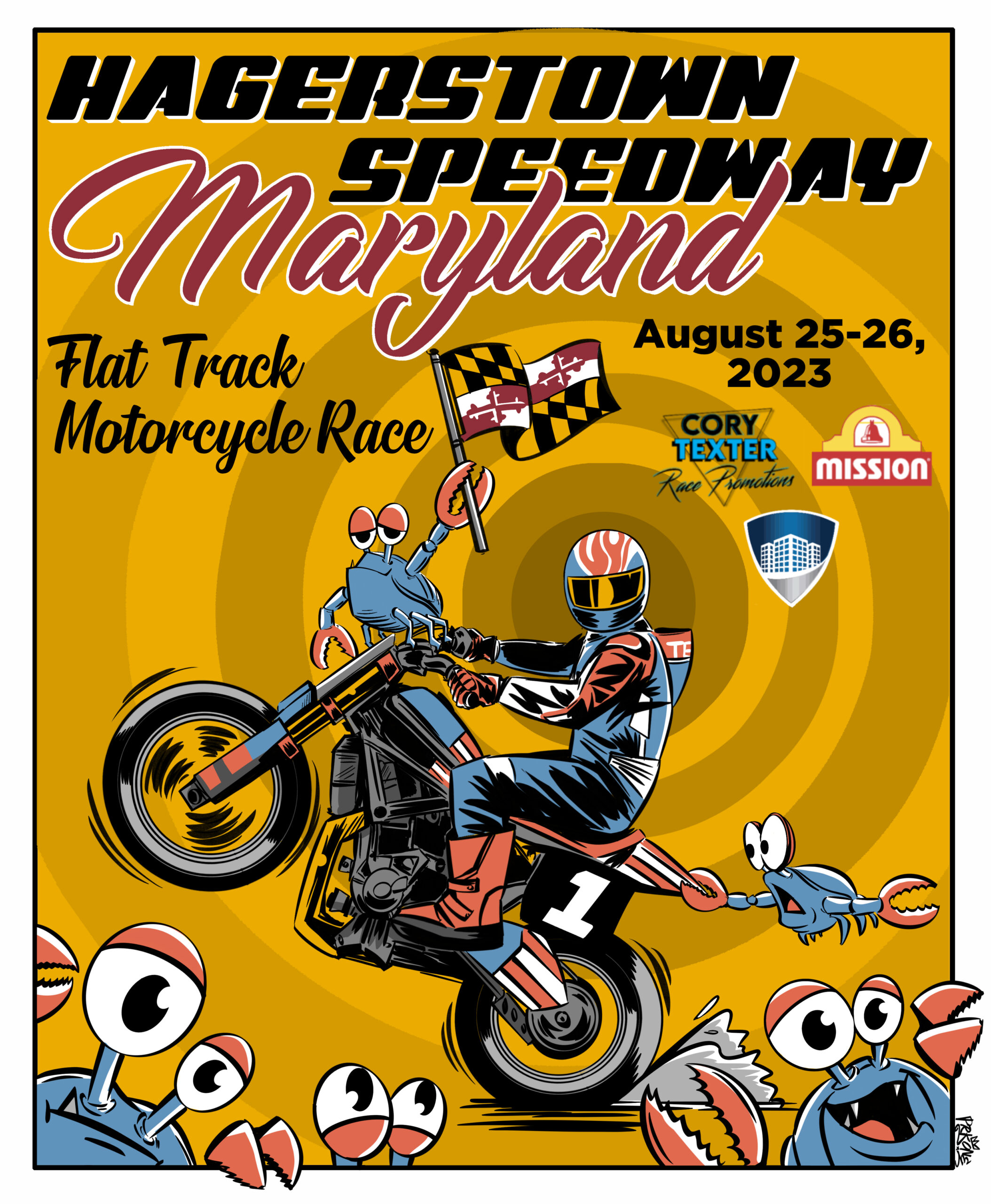 Hagerstown Speedway Cory Texter Promotions Flat Track Race