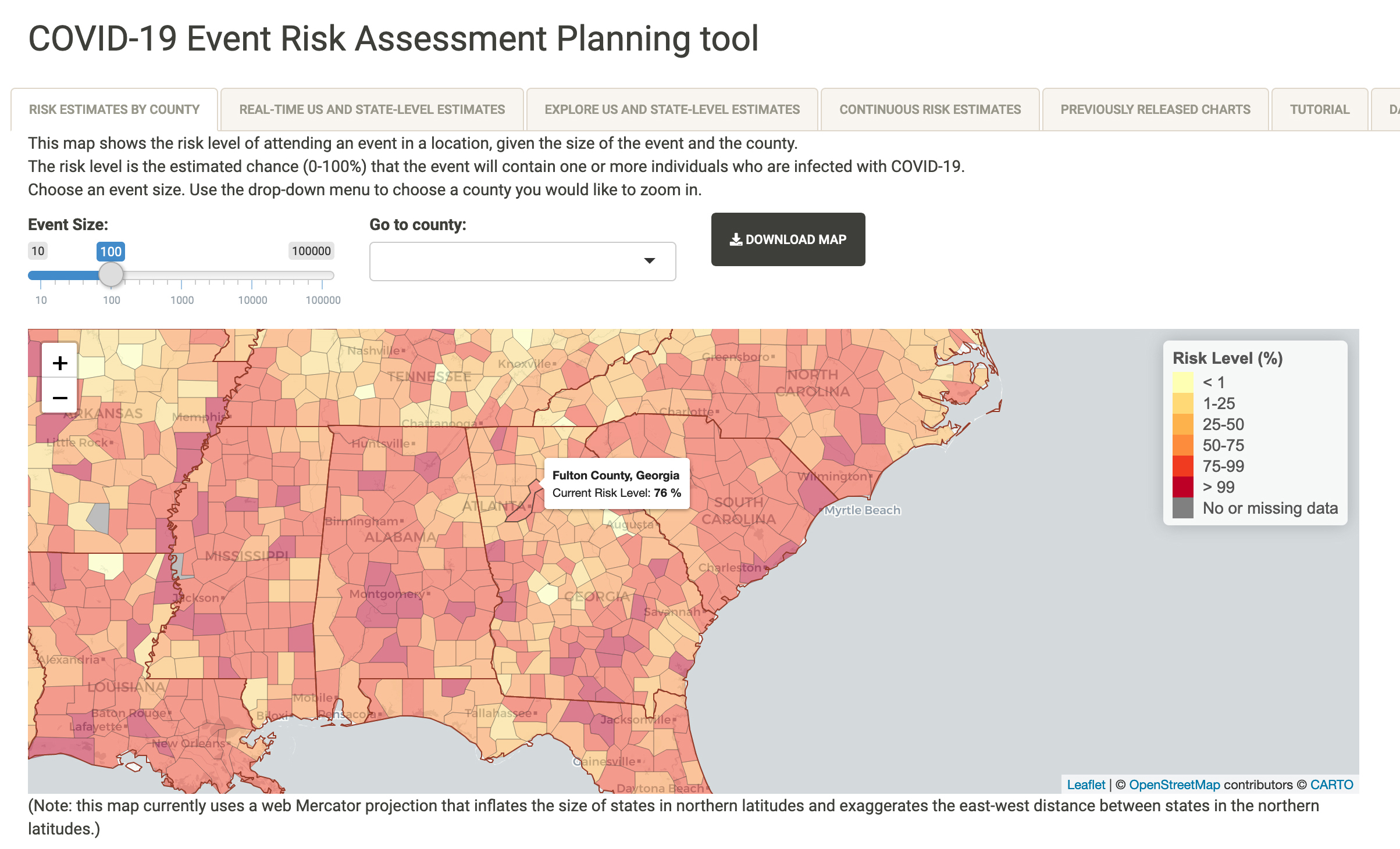 Tech Researchers Release CountyLevel Calculator to Estimate