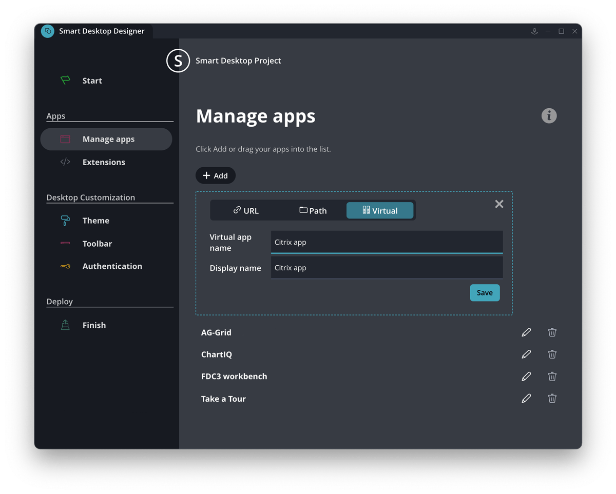 Introducing plugandplay Citrix© support with the Finsemble Smart