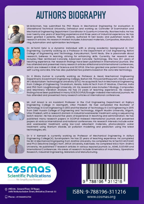 Advanced Materials and Technologies COSMAS Scientific Publications