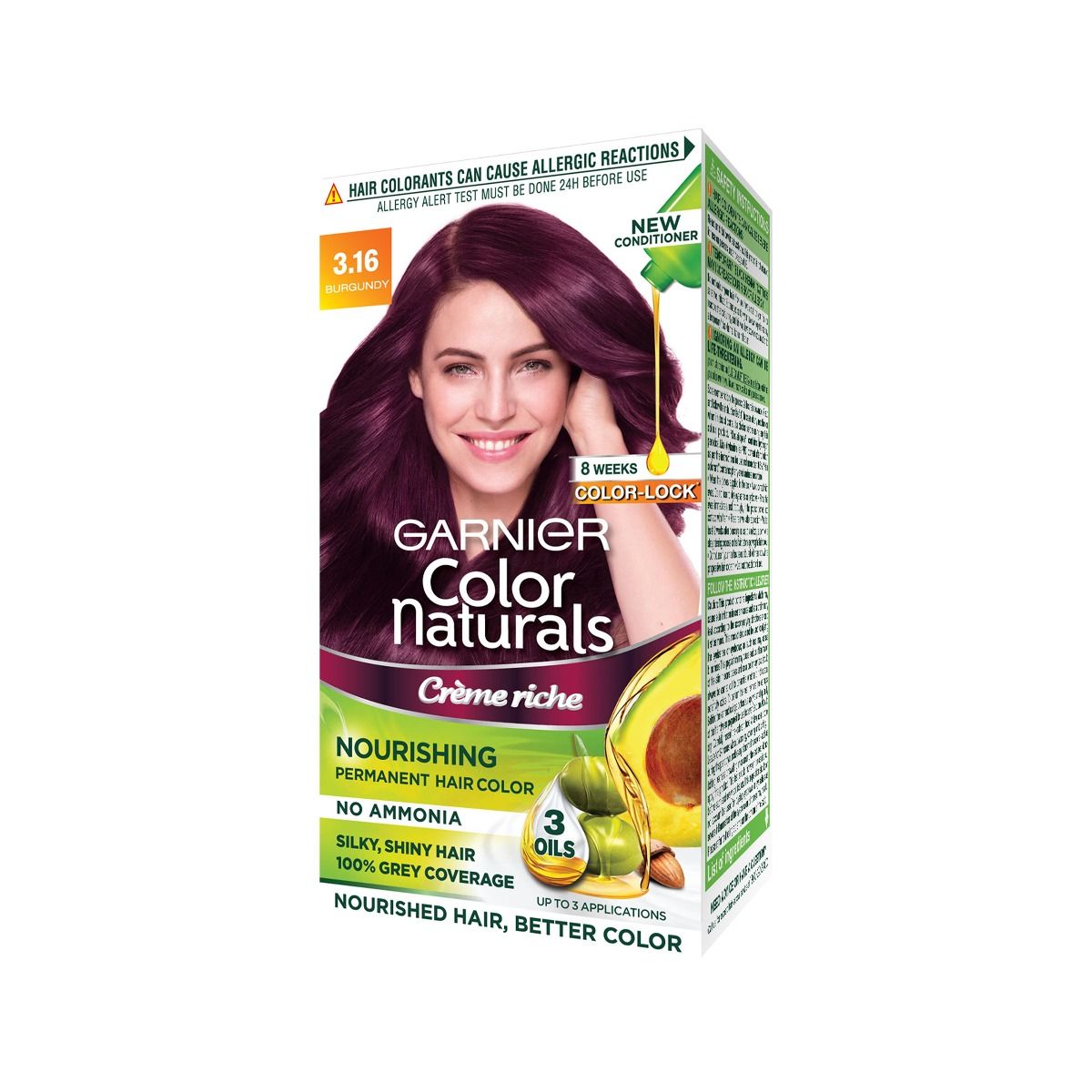 Garnier Color Naturals (3.16 Burgundy),Color, Garnier at Shofiq