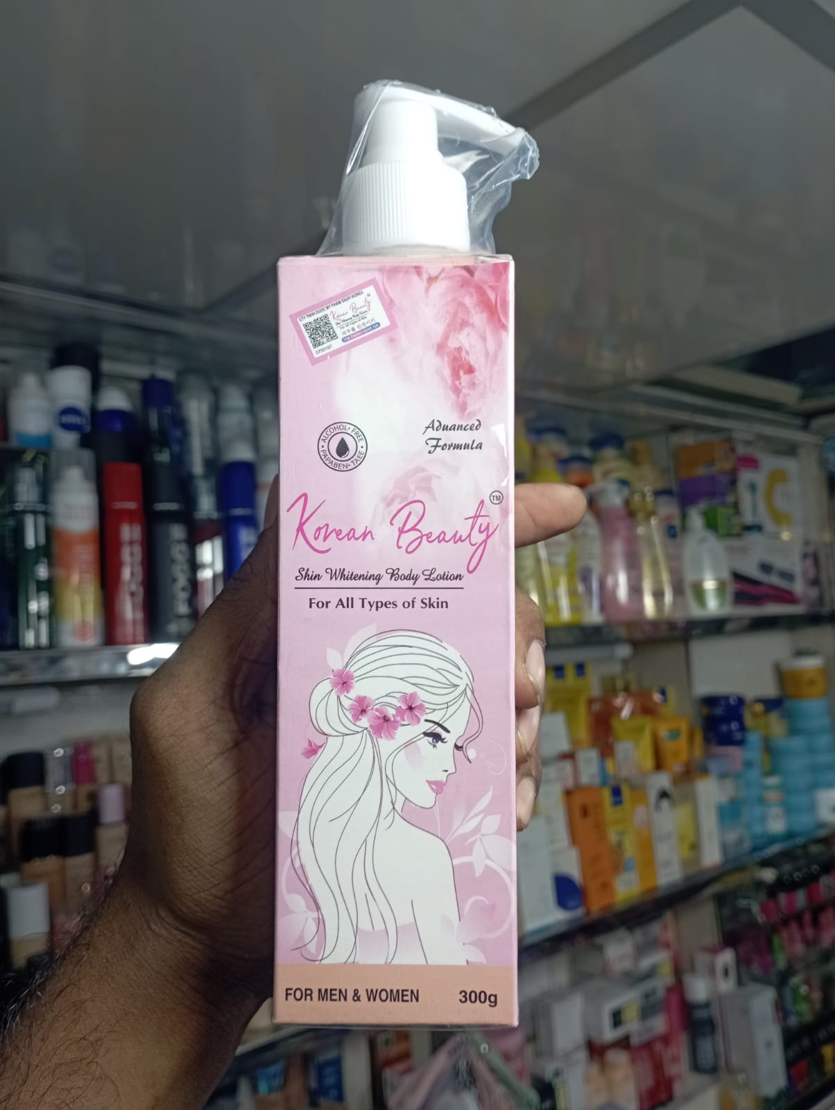 Korean beauty skin whitening BODY LOTION 300ML,Lotion, Korea at Shofiq