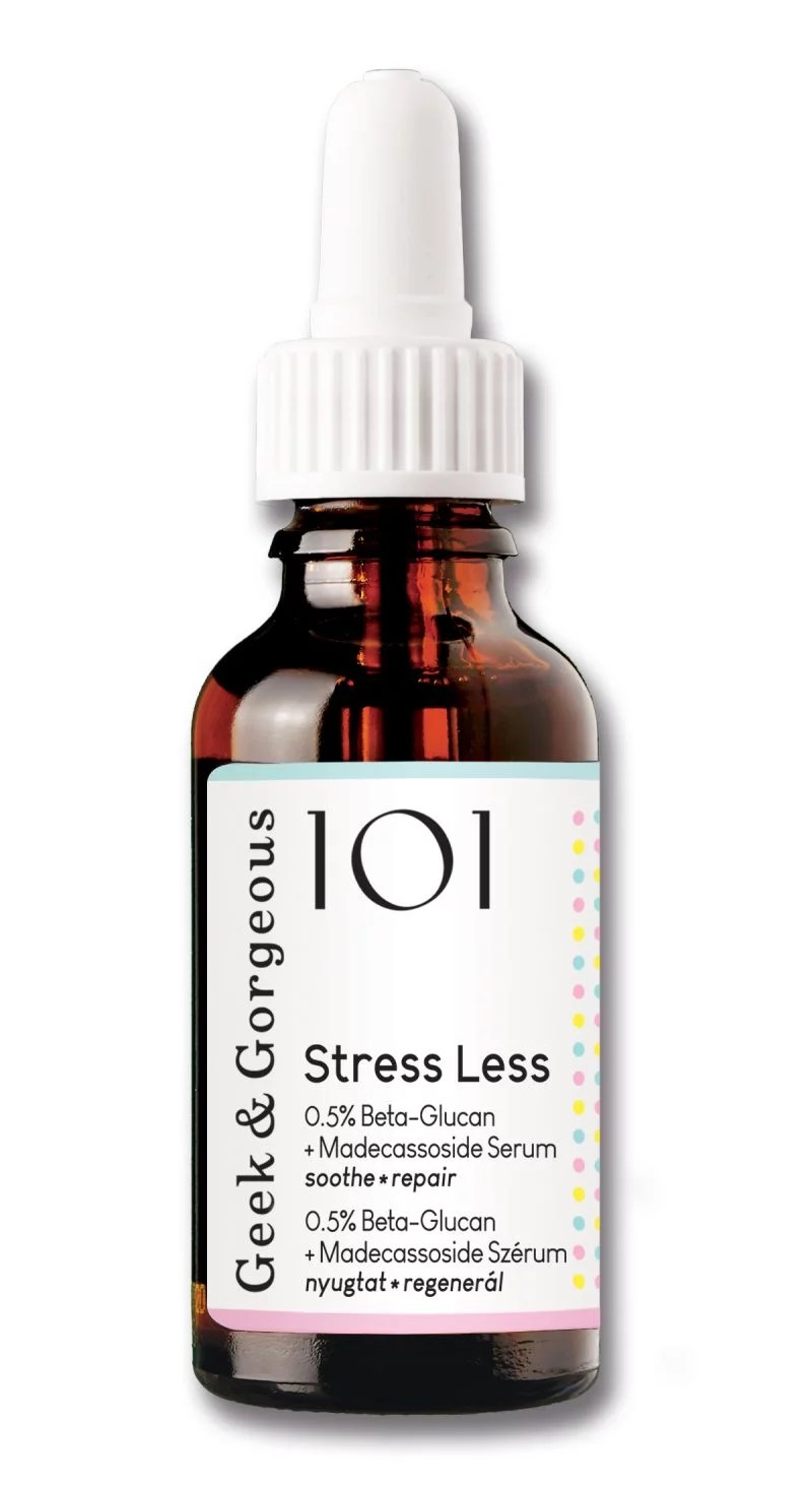 Geek and Stress Less kojąco naprawcze serum z beta