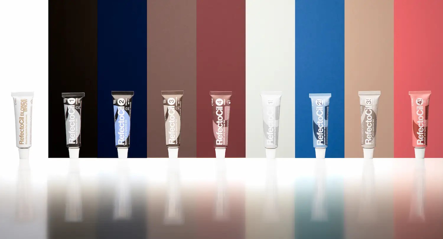 RefectoCil Tint Colour Chart Cosmetologists NZ