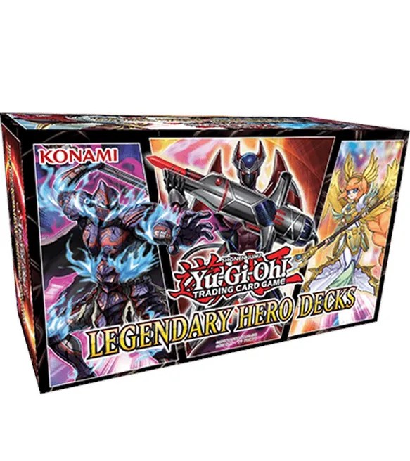 YuGiOh! Legendary Hero Decks Collector's Set Legendary Hero Deck