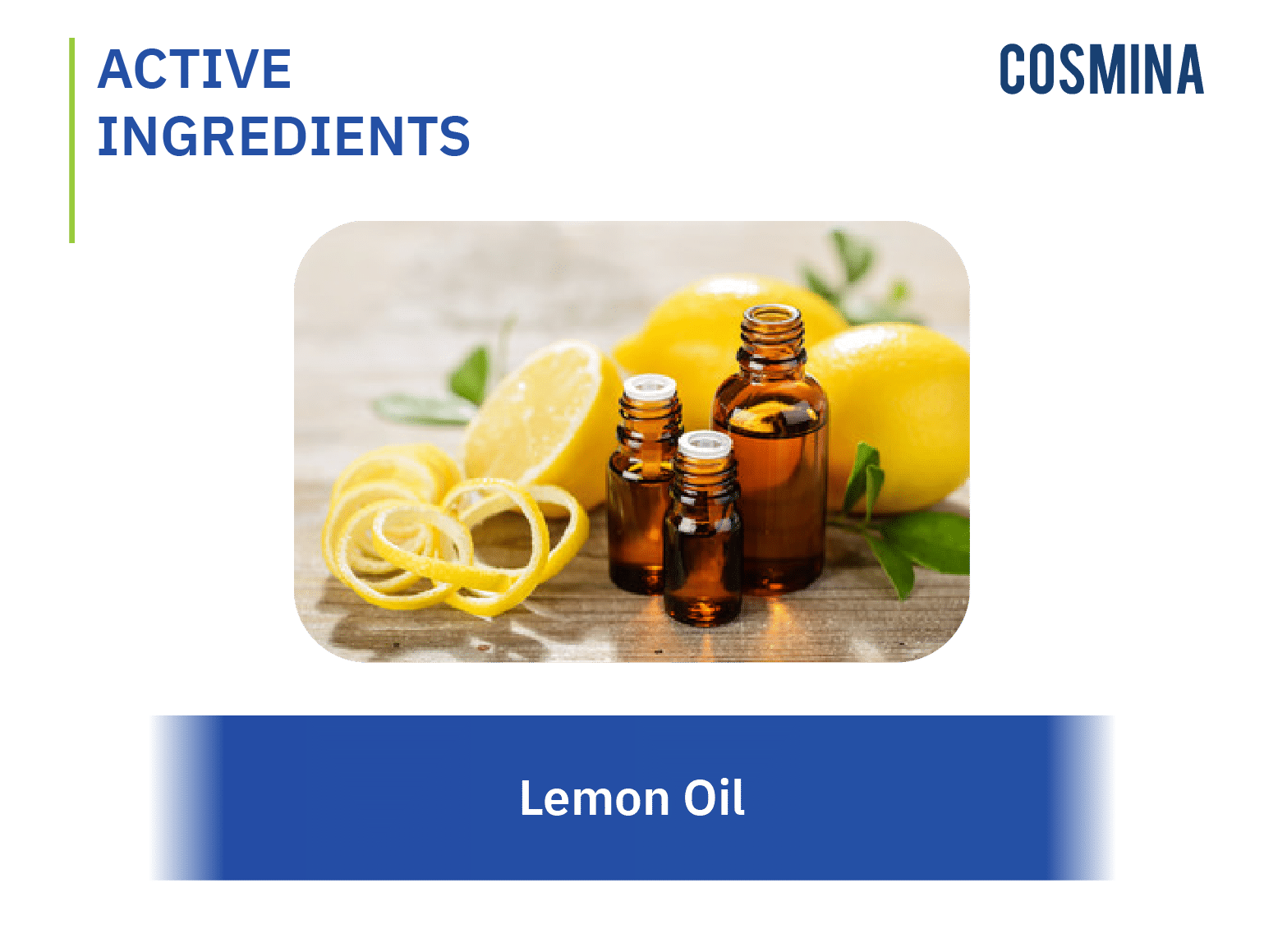 Lemon Oil (น้ำมันหอมระเหยเลมอน) COSMINA
