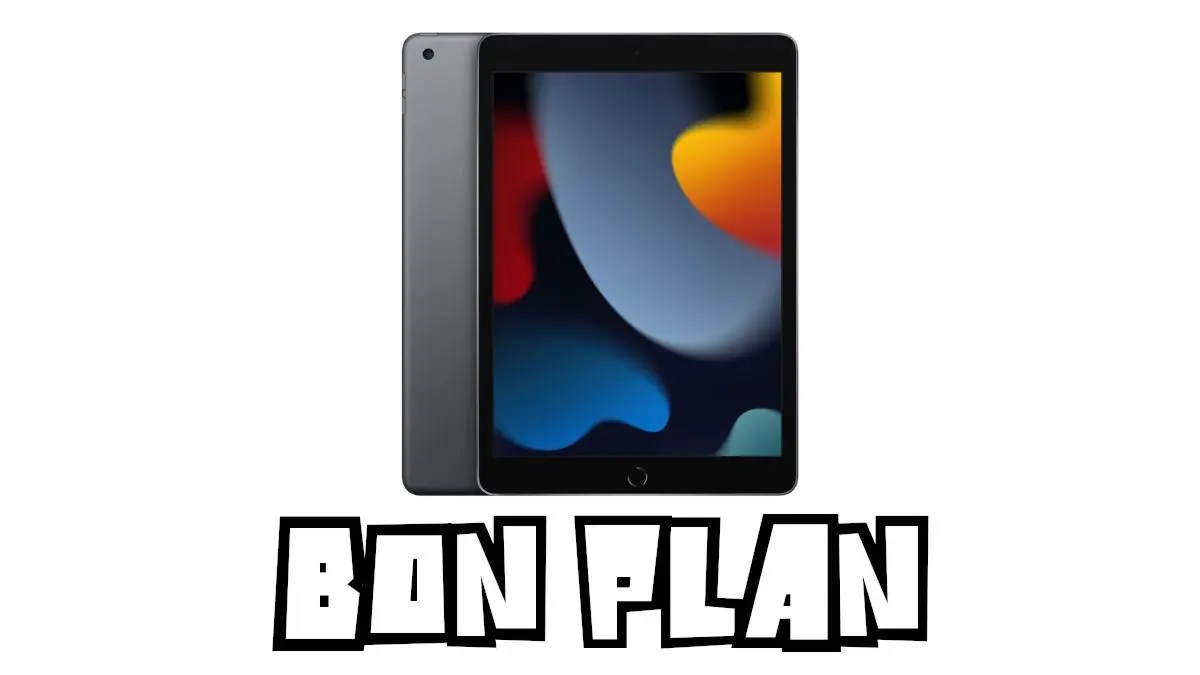 Bon Plan iPad 9 2021 à 273€ (30) 10,2" WiFi 64 Go Argent