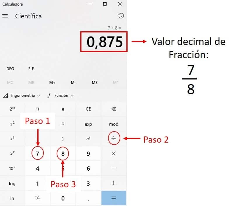 Cómo Convertir Fracciones a Decimales Con EJEMPLOS prácticos