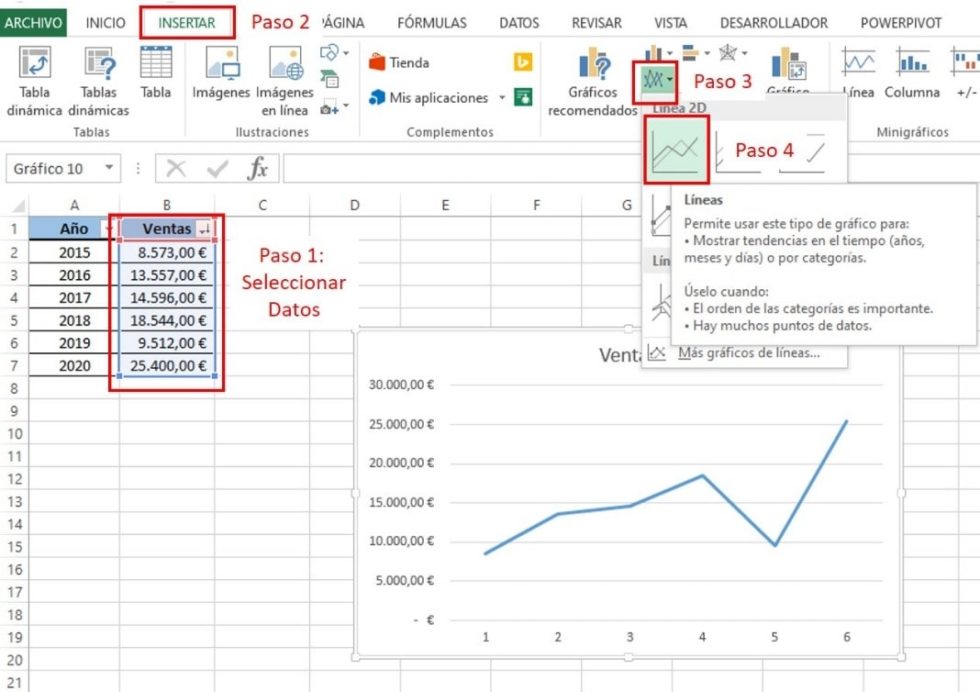 Como Mostrar la Ecuación de una Gráfica en Excel Cosmo del Como