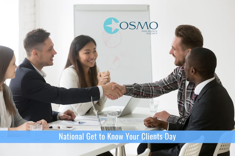 National Get to Know Your Clients Day Best NJ Insurance