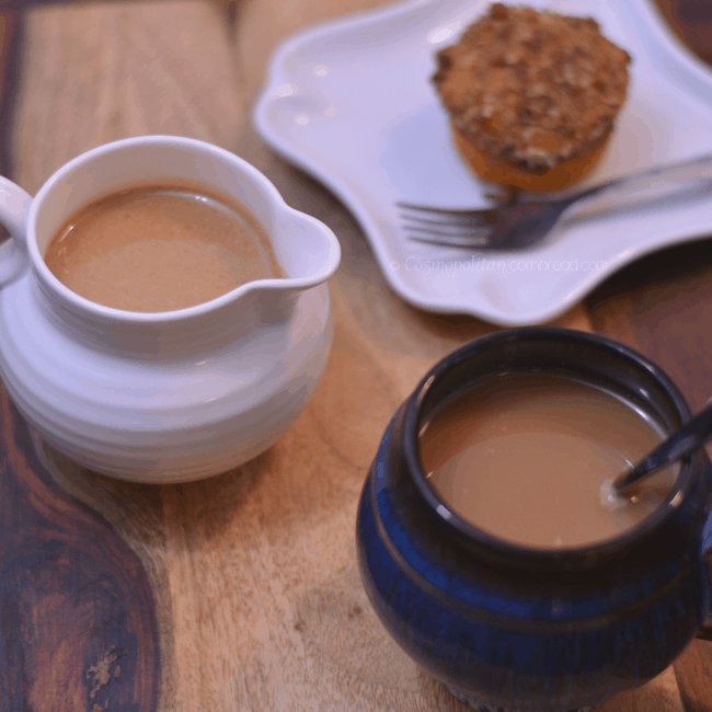 Homemade Pumpkin Spice Latte Creamer with Real Pumpkin
