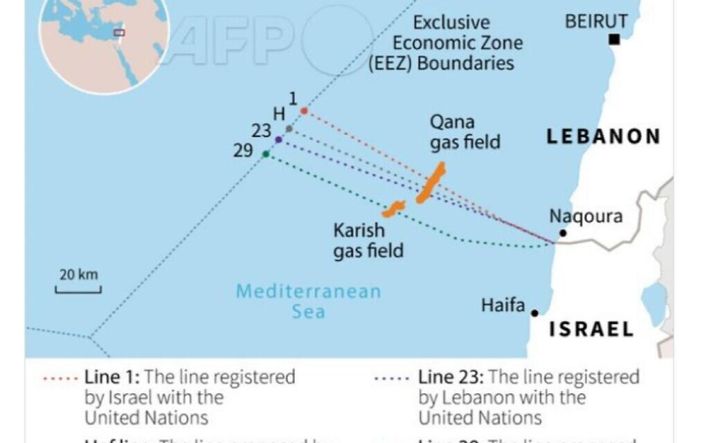 Could Lebanon and Israel go to War over their Maritime Border dispute