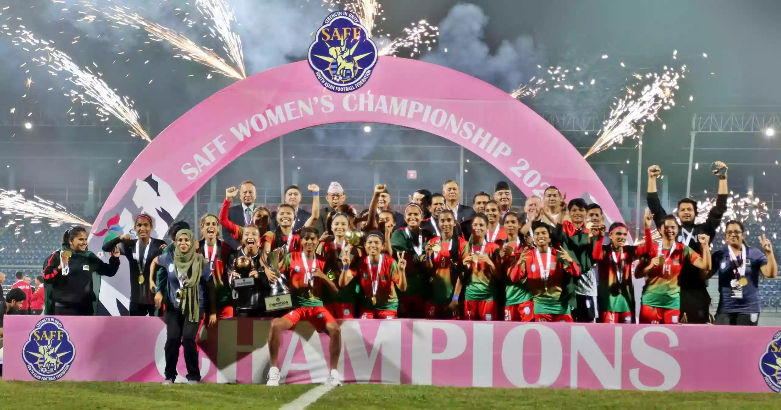 Bangladesh clinches second consecutive SAFF Women’s Championship with 2