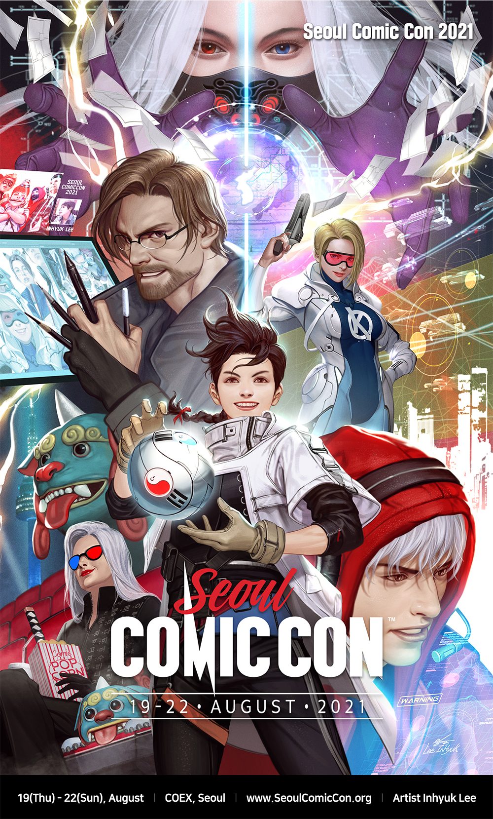 Seoul Comic Con 2021 August 19, 2021 August 22, 2021 CosplaySpa