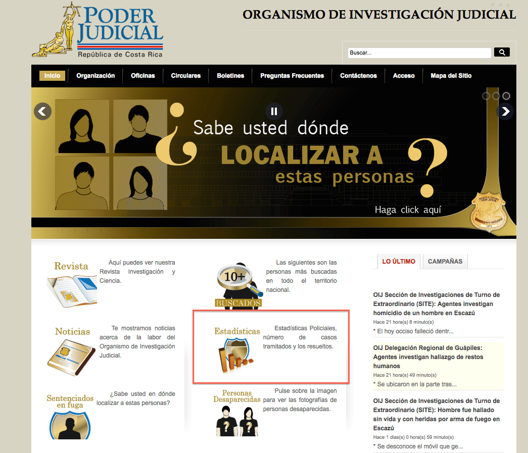 Costa Rica Murder Rate breaks a record for 2015