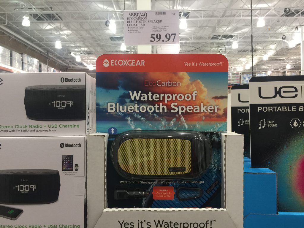 Ecoxgear EcoCarbon Waterproof Bluetooth Speaker