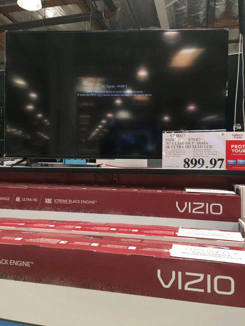 Vizio 70” E70-E3 4K Ultra HD XLED - Costco97.com