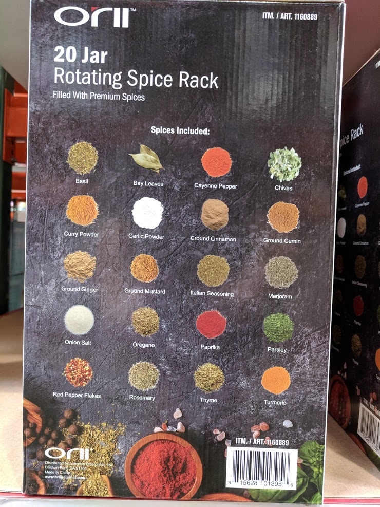 Orii 20 Jar Spice Rack