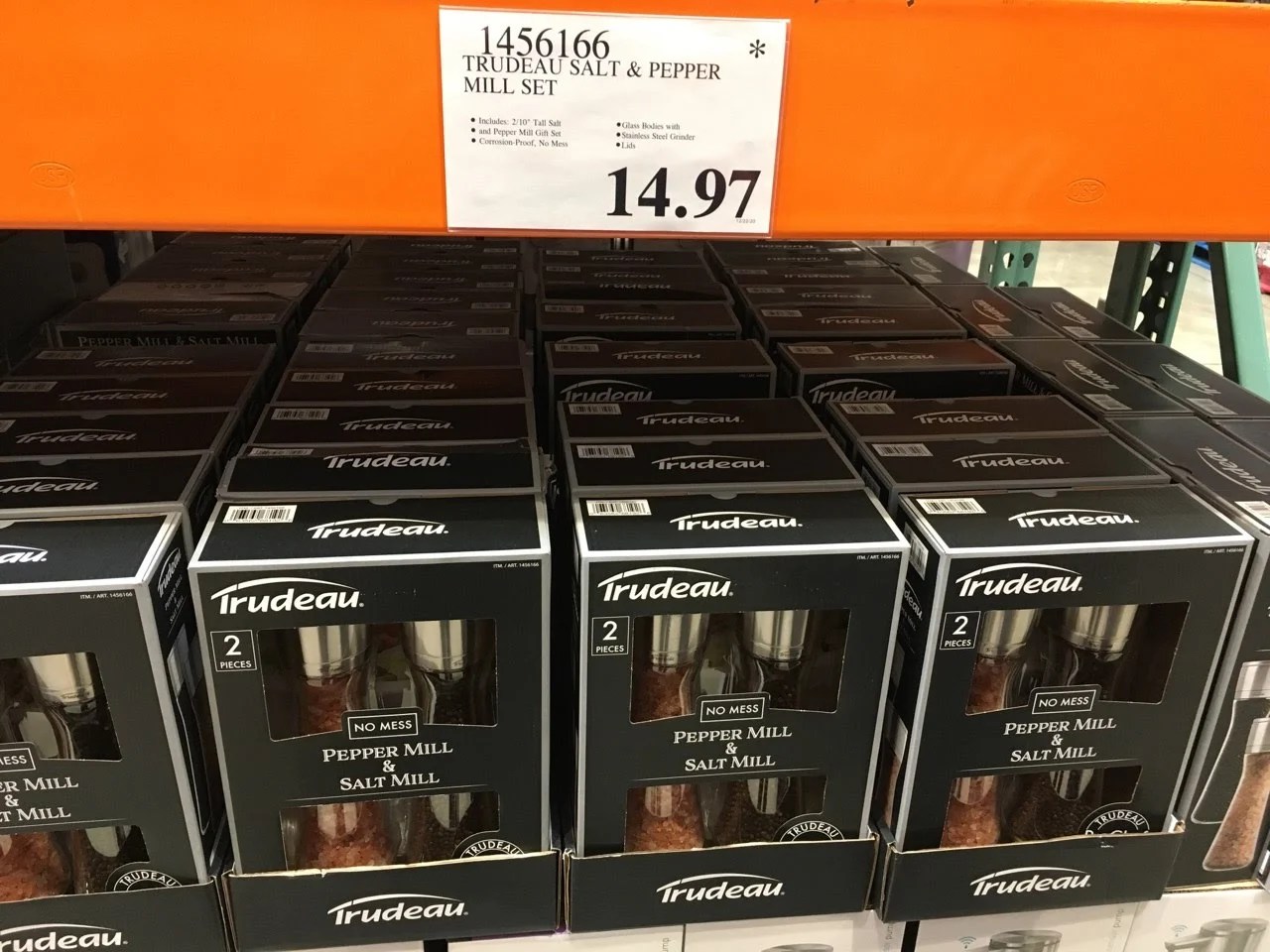 Trudeau Salt And Pepper Mill Set Costco at Linda Baldwin blog